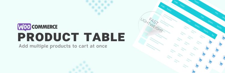 Multiple Products to Cart - WooCommerce Product Table